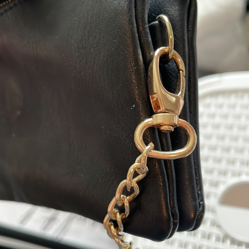 Olivia Miller black/gold/silver crossbody like new! - Picture 7 of 7